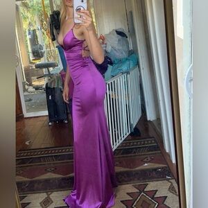 Purple Prom Dress